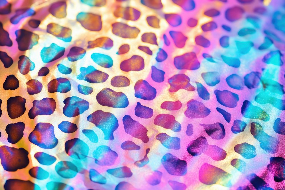 Leopard pattern texture backgrounds purple petal. AI generated Image by rawpixel.