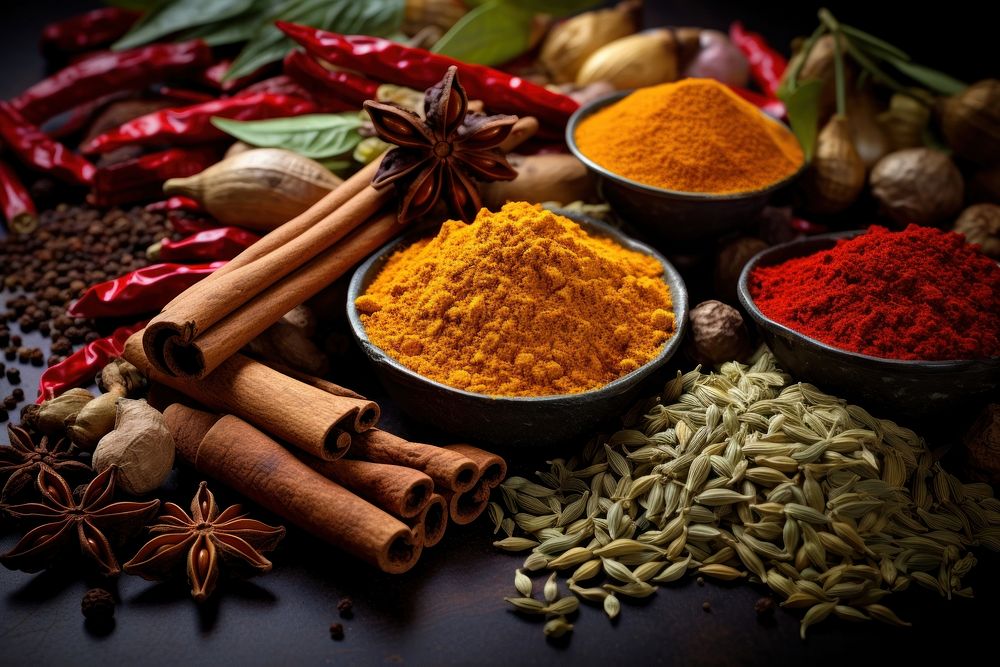 Spices plant food ingredient. AI generated Image by rawpixel.