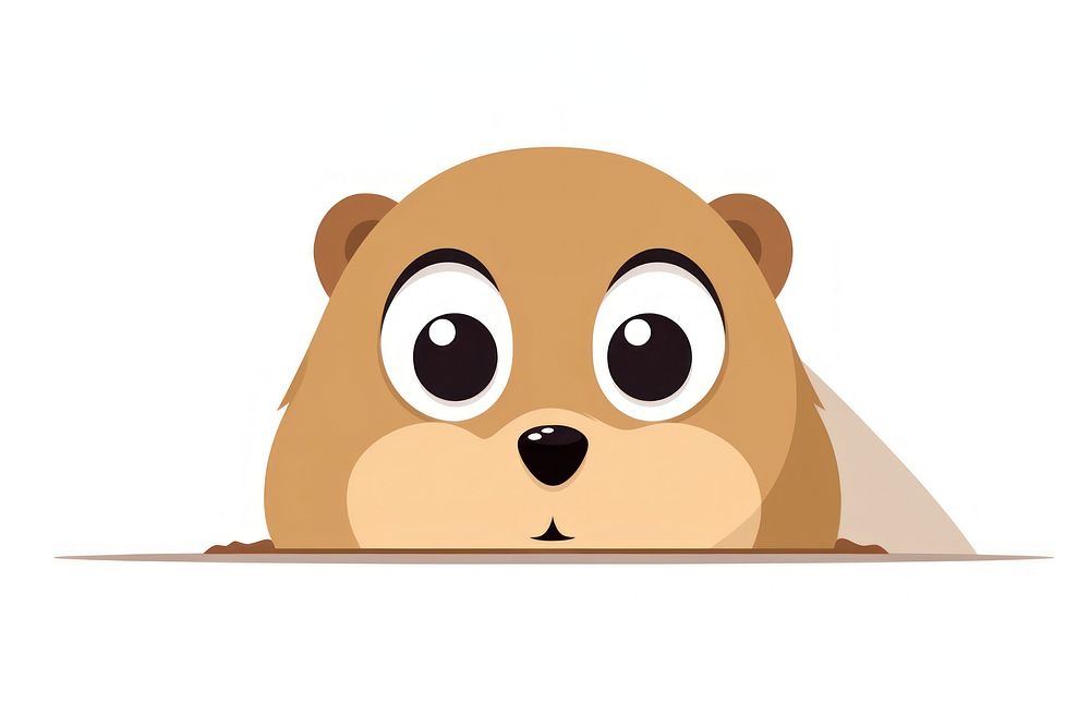 Ground squirrel hamster cartoon animal. AI generated Image by rawpixel.