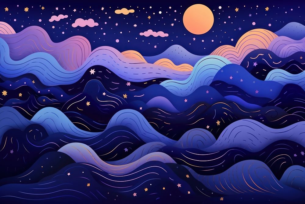 Sky night pattern astronomy outdoors. AI generated Image by rawpixel.