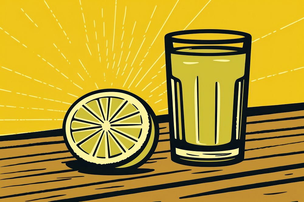 Lemonade and lemon fruit drink juice. AI generated Image by rawpixel.