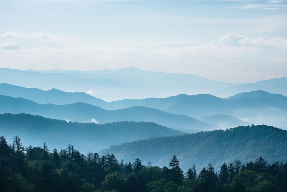 Great Smoky Mountains mountain outdoors nature. 