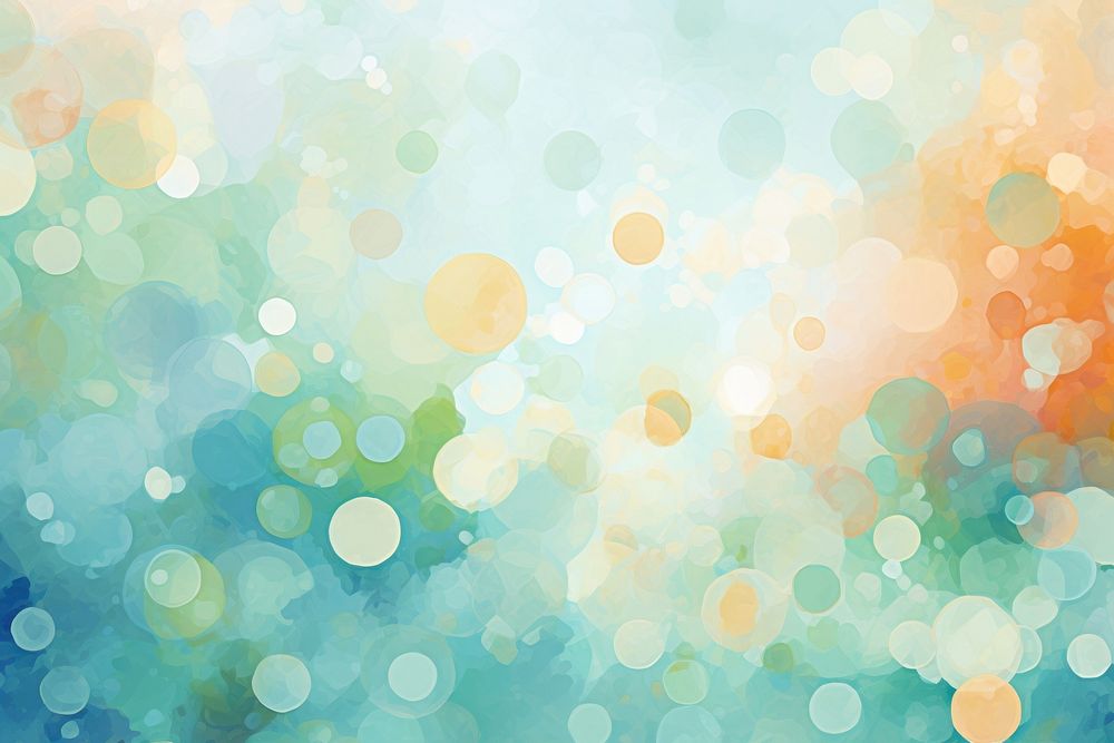 Bubble pattern backgrounds decoration defocused. AI generated Image by rawpixel.