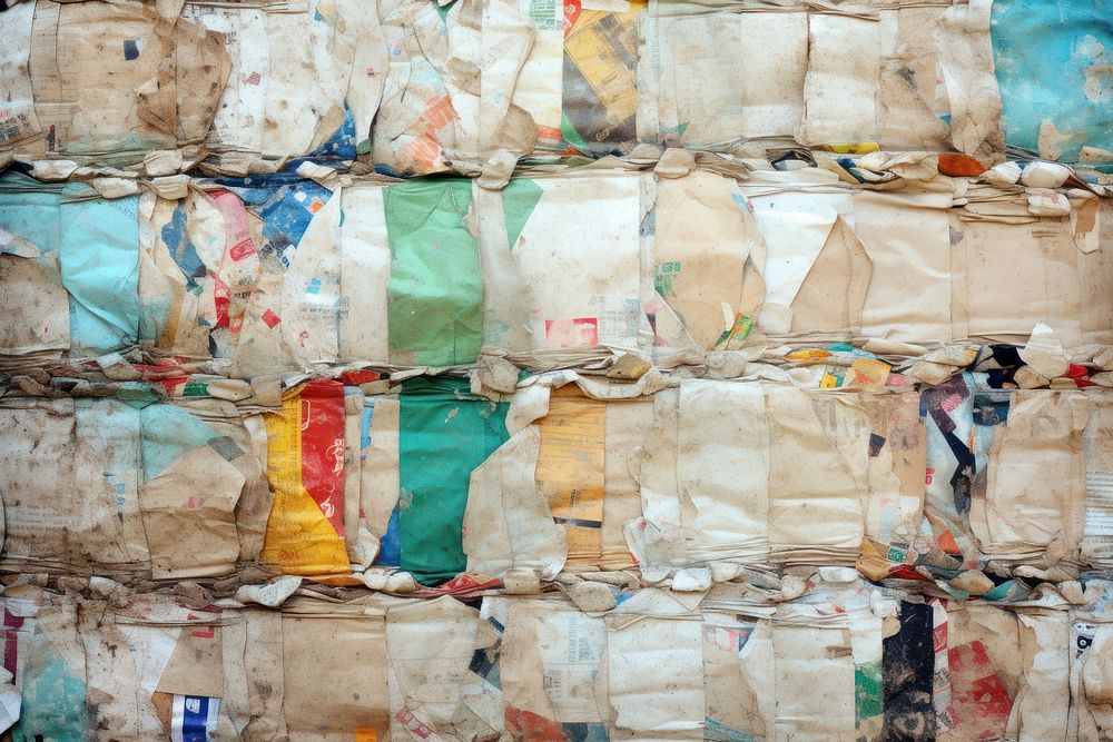 Paper recycling backgrounds abundance pollution. AI generated Image by rawpixel.