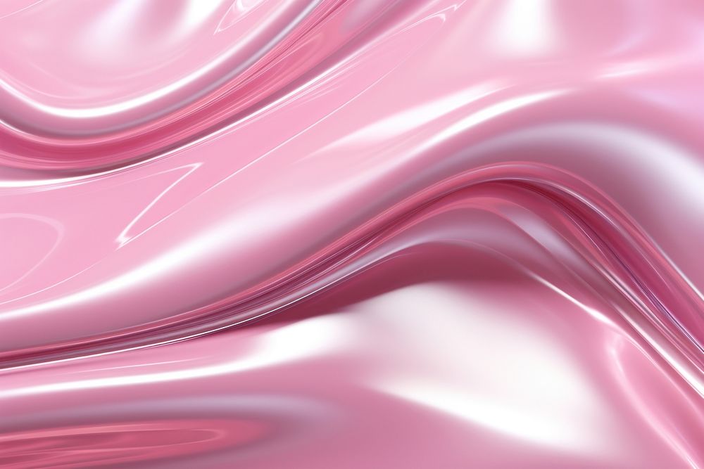 Pink Silver liquid wavy background backgrounds silver pink. AI generated Image by rawpixel.