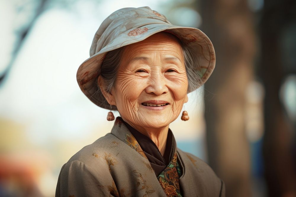 Asian woman smiling adult smile. AI generated Image by rawpixel.