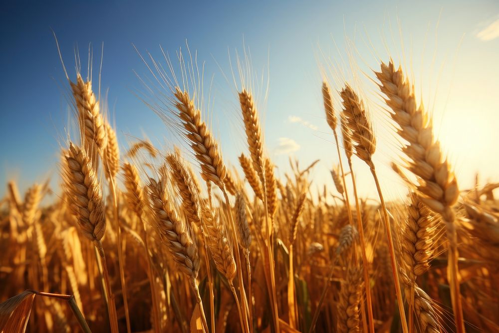 Wheat agriculture outdoors nature. AI generated Image by rawpixel.
