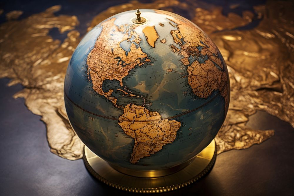 World map globe planet space. | Free Photo - rawpixel