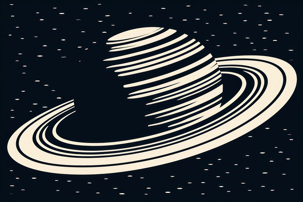 Saturn astronomy space astronaut. AI generated Image by rawpixel.