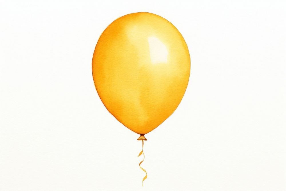 New year gold ballon balloon white background anniversary. AI generated Image by rawpixel.