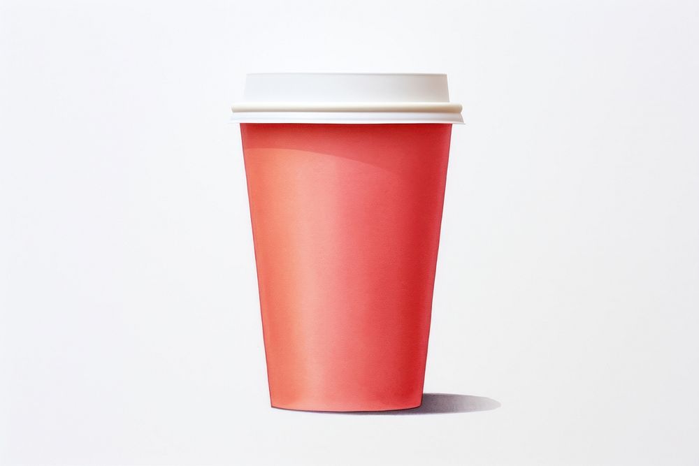 Take away coffee cup drink mug white background. AI generated Image by rawpixel.