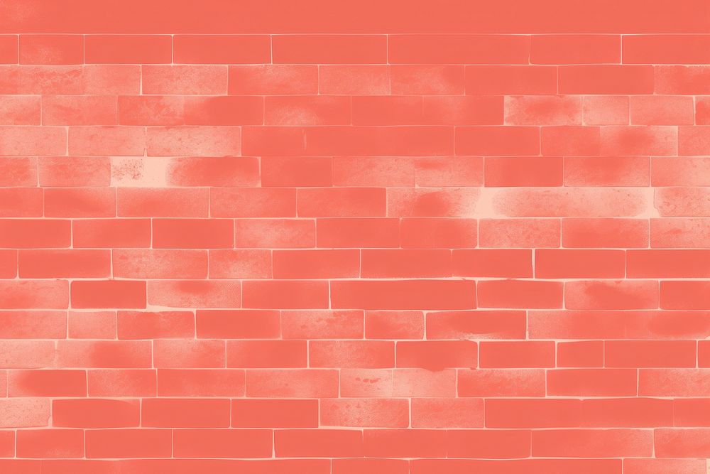 Red brick wall seamless architecture backgrounds repetition. AI generated Image by rawpixel.