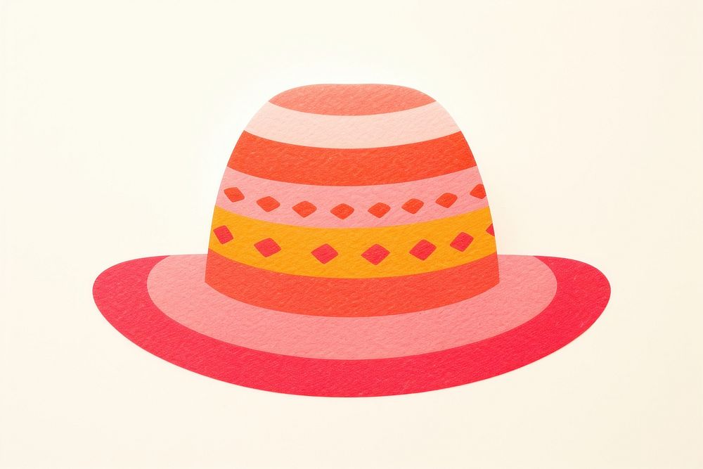 Mexcican hat sombrero art creativity. AI generated Image by rawpixel.