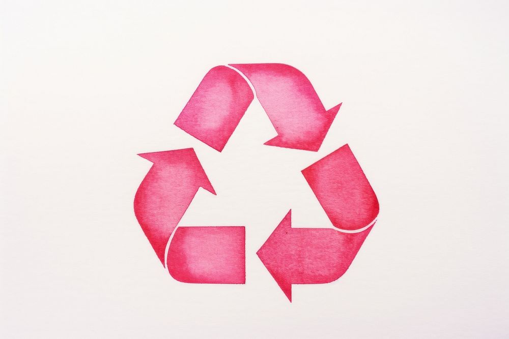 Recycle art circle symbol. AI generated Image by rawpixel.