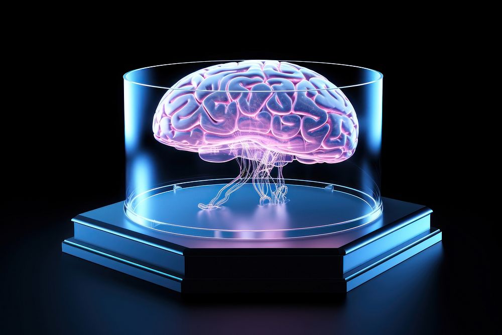 Brain intelligence invertebrate tomography. AI generated Image by rawpixel.