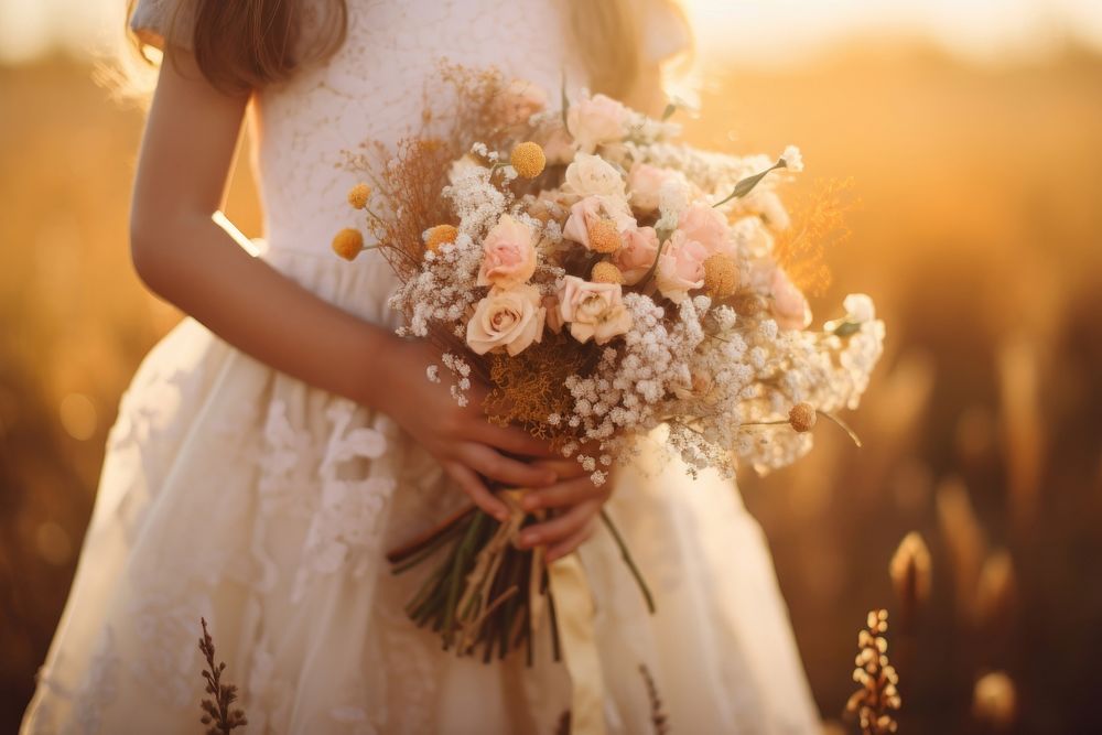 Bouquet wedding fashion holding. AI generated Image by rawpixel.