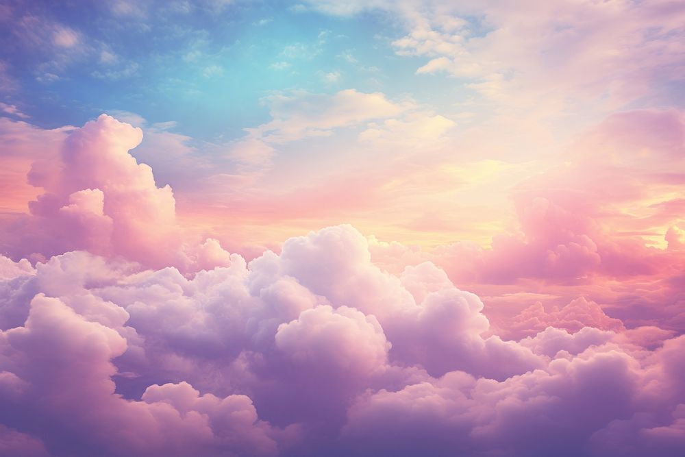 Dream sky backgrounds outdoors nature. AI generated Image by rawpixel.