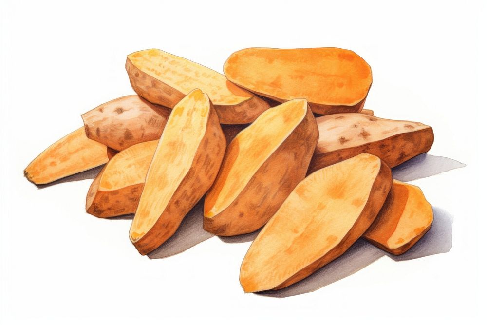 Sweet potato vegetable plant food. AI generated Image by rawpixel.