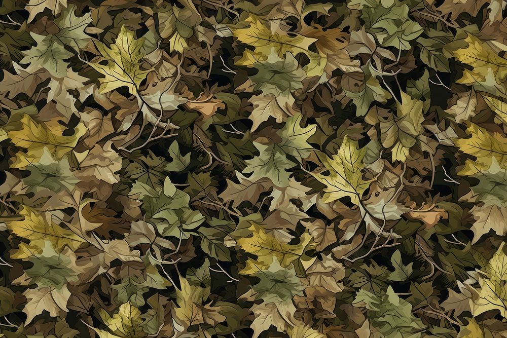 Natural camouflage pattern backgrounds plant. AI generated Image by rawpixel.