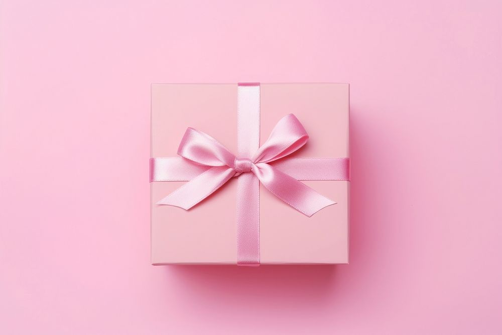 Pink gift box celebration anniversary decoration. AI generated Image by rawpixel.
