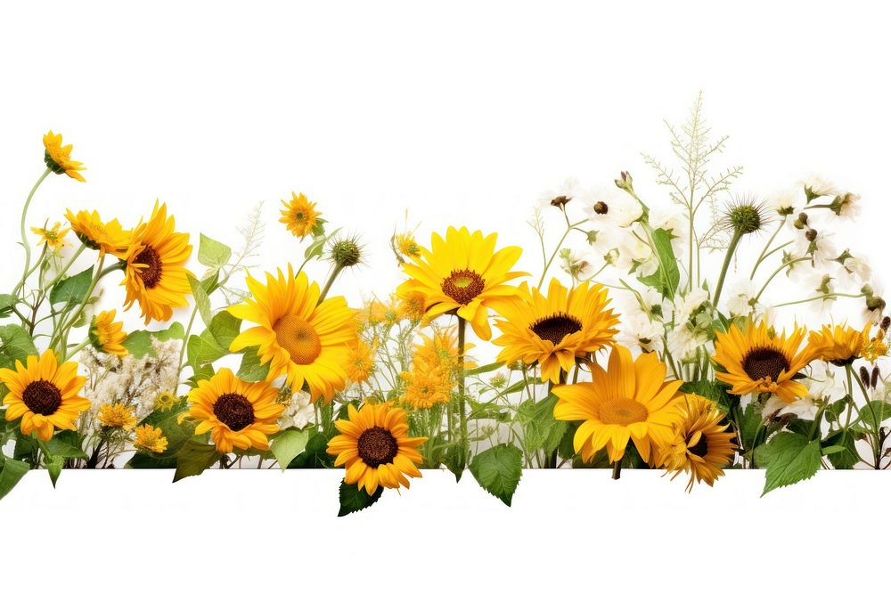Sunflower daisy outdoors plant. AI generated Image by rawpixel.