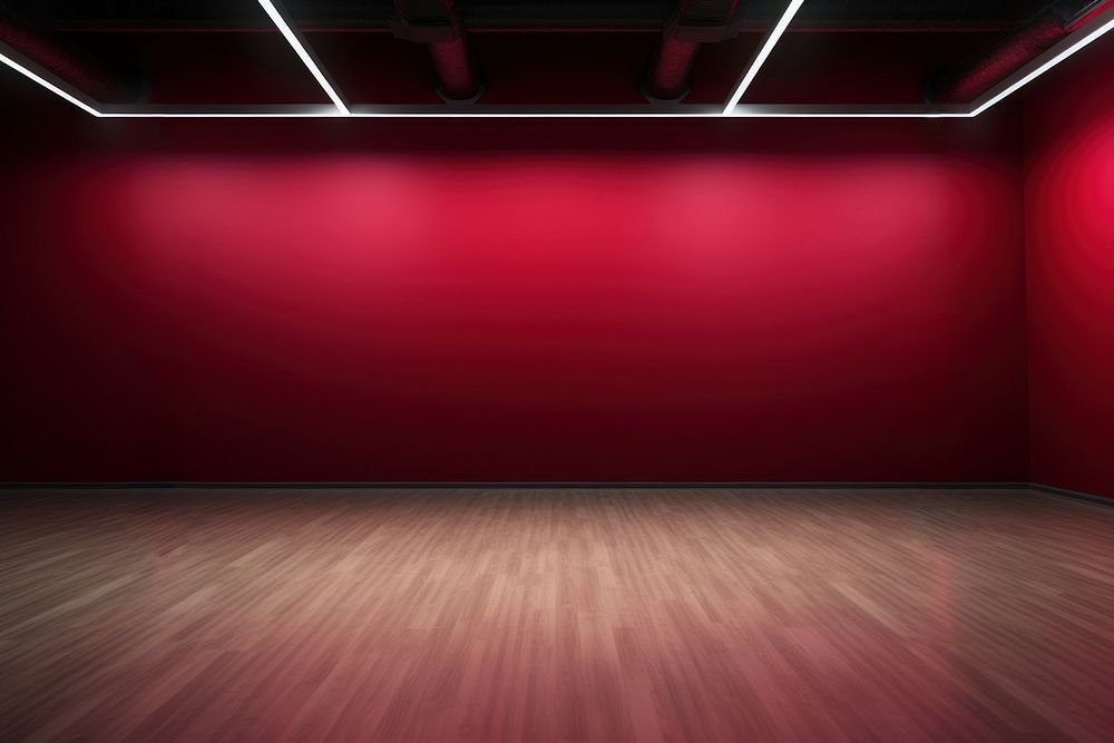 Pole dance room floor lighting architecture. AI generated Image by rawpixel.