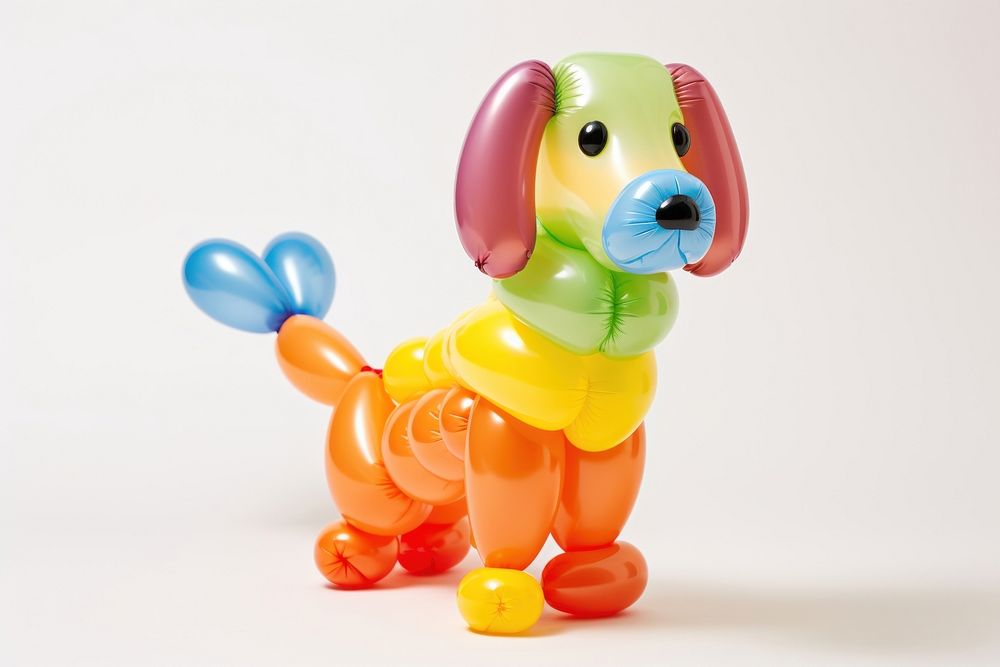 Twisty balloon in the shape of a dog toy representation celebration. AI generated Image by rawpixel.