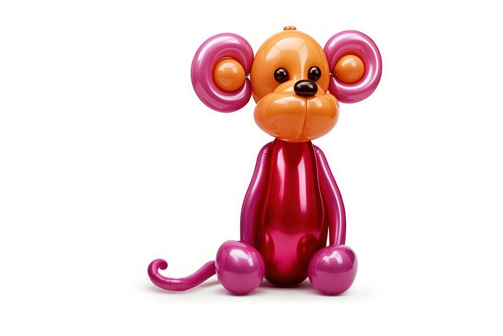 A monkey toy figurine cute. AI generated Image by rawpixel.