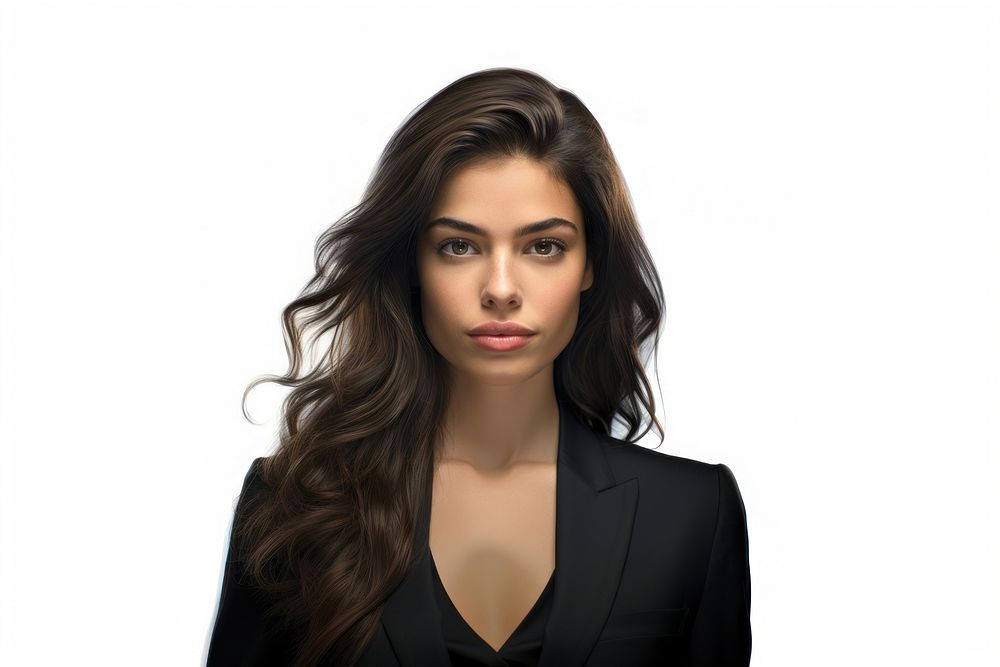 Hispanic portrait adult black. AI generated Image by rawpixel.