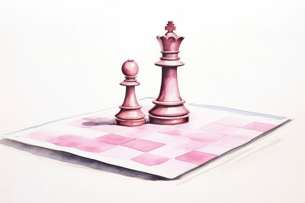 Chess chessboard game intelligence. AI generated Image by rawpixel.