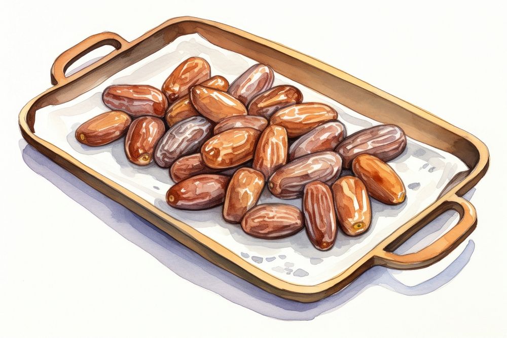 Tray of dates tray food accessories. AI generated Image by rawpixel.
