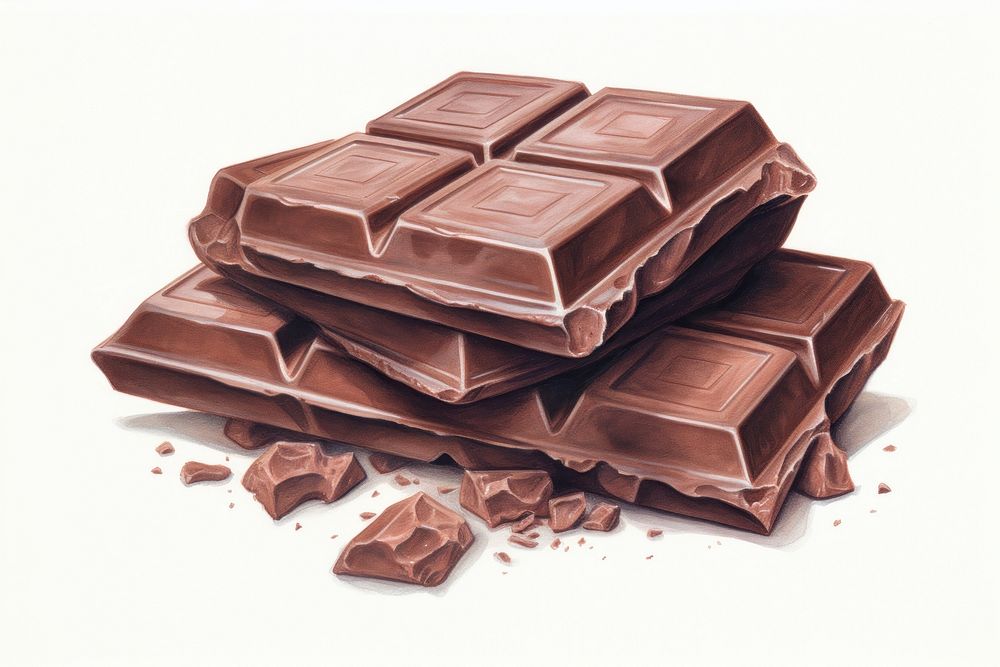Chocolate confectionery dessert food. AI generated Image by rawpixel.