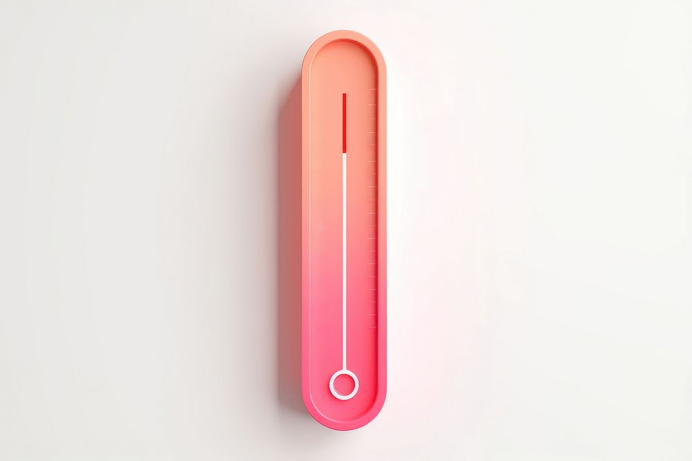 Thermometer white background temperature electronics. AI generated Image by rawpixel.