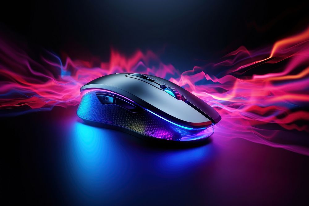 Gaming mouse electronics technology multimedia. AI generated Image by rawpixel.