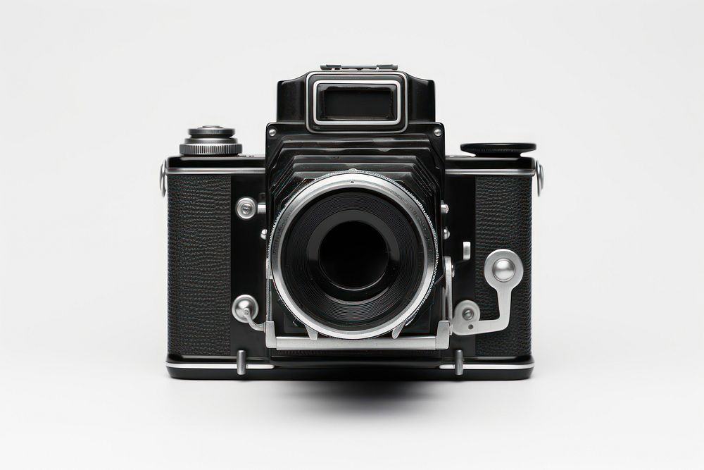 Black medium format camera camera black electronics technology. AI generated Image by rawpixel.