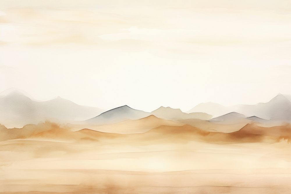 Hint of field horizon nature backgrounds landscape. AI generated Image by rawpixel.