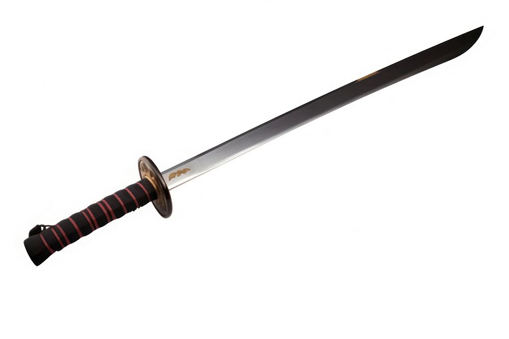 Japanese Katana Sword sword weapon dagger. AI generated Image by rawpixel.