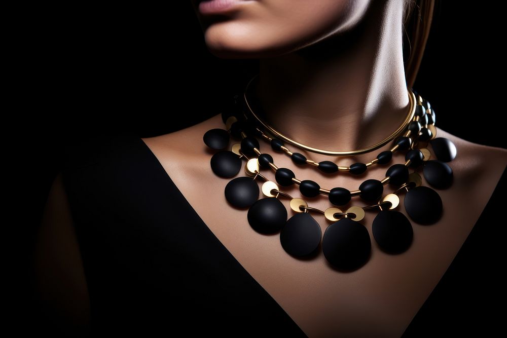 Jewellery necklace jewelry luxury female. AI generated Image by rawpixel.