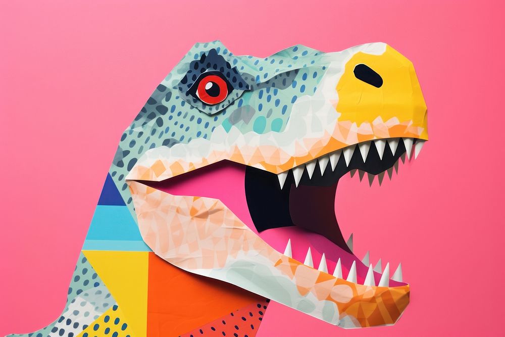 Dinosuar dinosaur reptile animal. AI generated Image by rawpixel.
