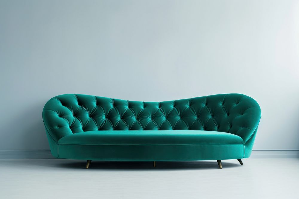 Furniture sofa wall comfortable. AI generated Image by rawpixel.