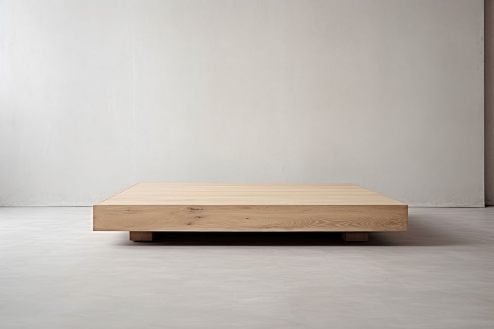 Modern coffee table furniture plywood wall. AI generated Image by rawpixel.