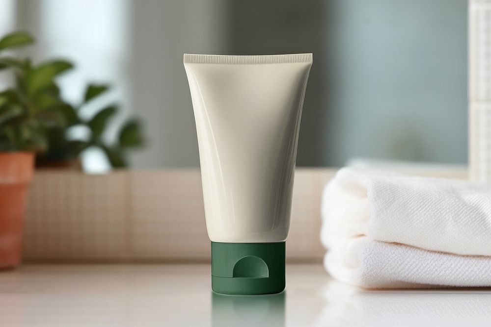 Skincare tube, product packaging