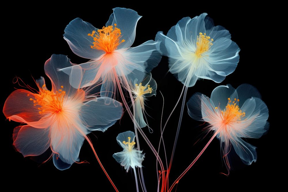 Wildflower pollen petal plant. AI generated Image by rawpixel.