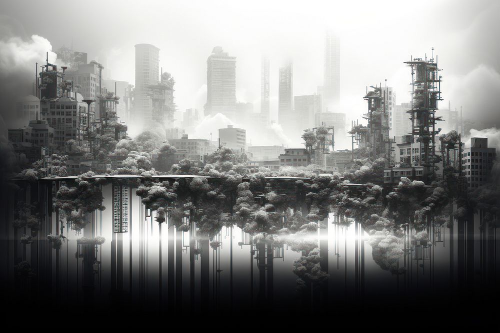 City architecture cityscape outdoors. AI generated Image by rawpixel.