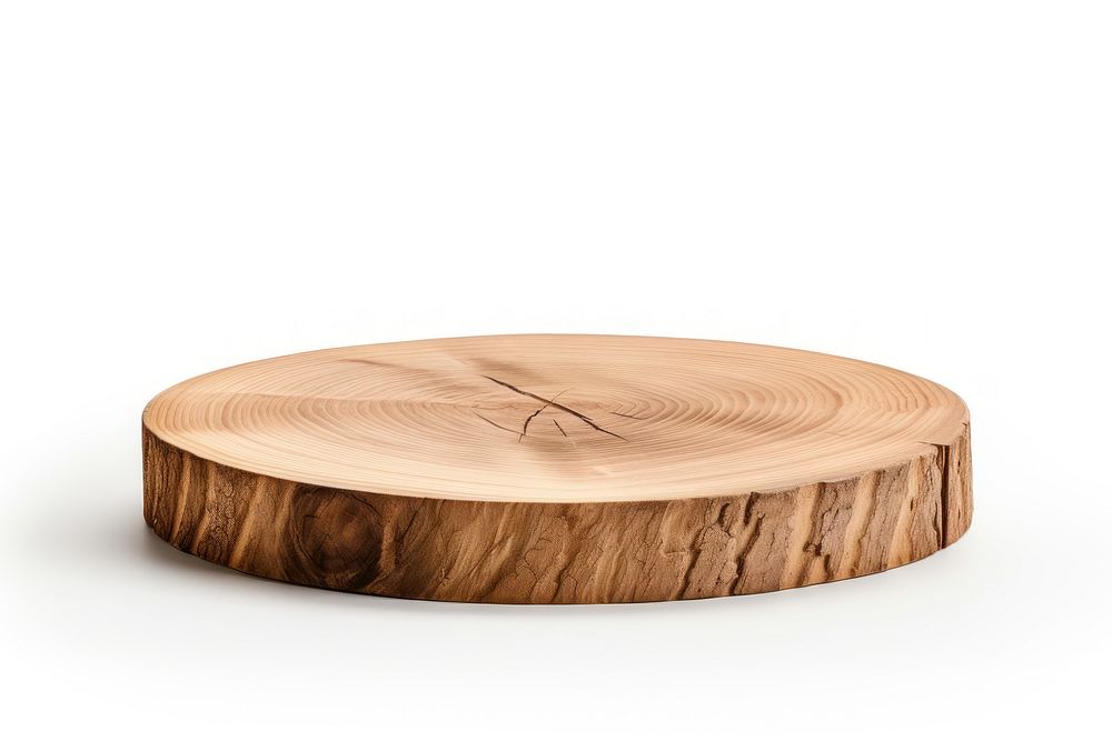 Circle disc platform podium wood tree table. AI generated Image by rawpixel.
