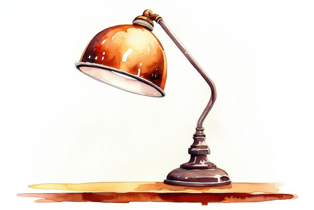Desk lamp lampshade furniture appliance. AI generated Image by rawpixel.