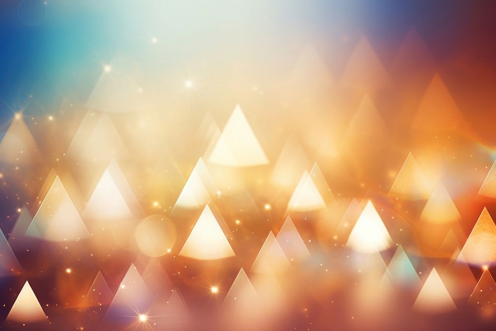 Triangle shape pattern bokeh effect | Free Photo - rawpixel