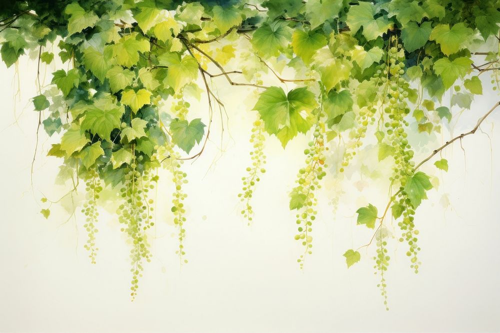 Vine backgrounds hanging nature. AI generated Image by rawpixel.