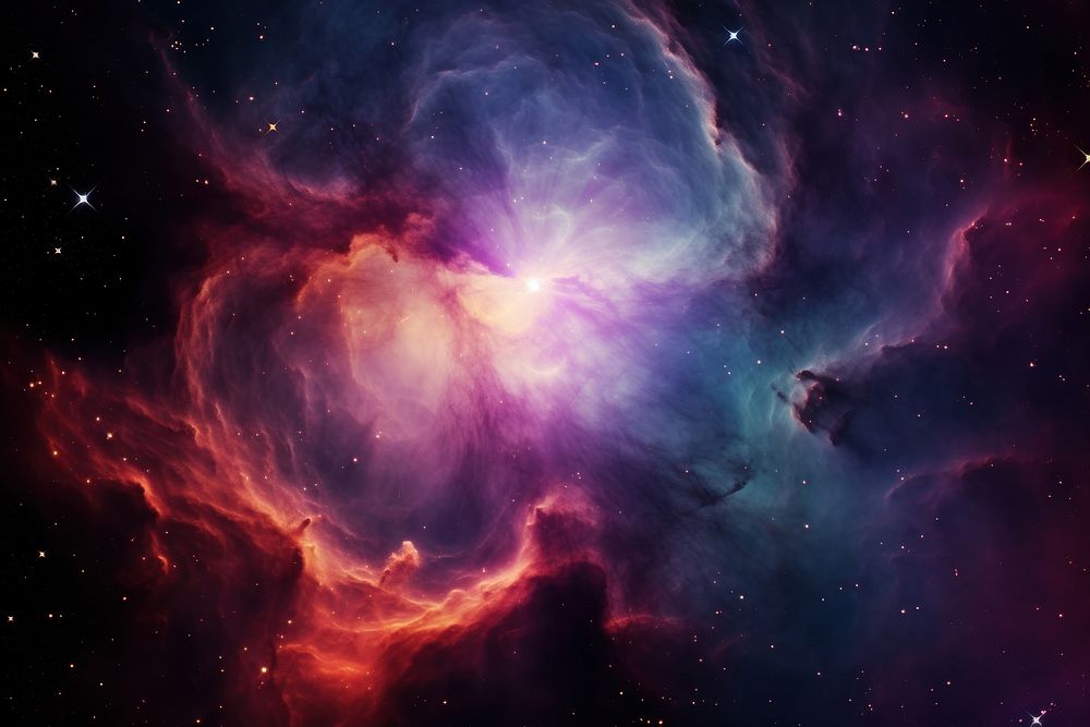 Nebula space astronomy universe. AI generated Image by rawpixel.