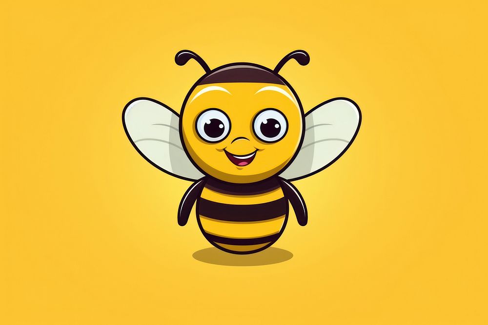 Bee bee wildlife animal. AI generated Image by rawpixel.